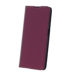 iPhone 15 Pro Max Smart Softfodral - Burgundy - TheMobileStore iPhone 15 Pro Max Fodral