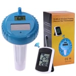 Solar Wireless Pool Thermometer Swimming Float Temperature Meter As The Picture