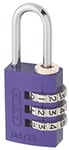 ABUS Hänglås 145/20 Abus Kombinationslås (Lila)