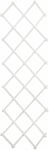 Träspaljé Nyby Bruk Vit 50x140cm