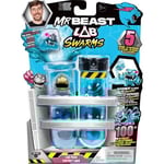 Miniatyrfigurer - MrBeast Lab Swarms - 5 slumpmässiga modeller, 2,5 cm, över 100 att samla in