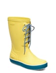 Retro Logg Sport Boots Rain Boots Yellow Viking