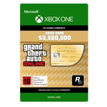 Xbox One Grand Theft Auto Online - $3,500,000 Whale Shark Card (Digital Download)