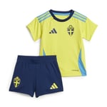 adidas Sverige Hjemmedrakt 2024/25 Baby-kit Barn - Fotballdrakter male