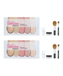 Bare Minerals Womens Flawless Complexion Essentials Kit Core - 4 Pieces Included X 2 - NA - One Size