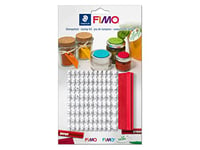 STAEDTLER 8700 09 FIMO Stamp Kit - 88 Characters incl. Letters, Numbers & Special Characters (Pack of 1)