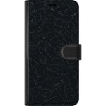 Motorola Edge 40 Pro Svart Plånboksfodral Himlakroppar