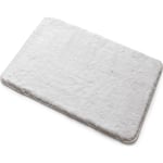 Hefe Fuzzy badrumsmatta, 40x60 cm, vit