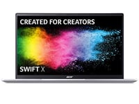Acer Swift X SFX14-41G 14 Inch Laptop - (AMD Ryzen 7 5800U, 16GB, 1TB SSD, NVIDIA GeForce RTX 3050Ti, Full HD Display, Windows 11, Blue/Silver)