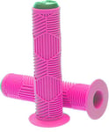 REDLINE Hex Pro Grip BMX/Scooter Bar Grips - Neon Pink
