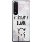 Sony Xperia 1 III Skal / Mobilskal - Llama Marble