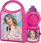 Disney Violetta 749271–jausenbox avec Gourde 400 ML, 19 x 7 x 21 cm