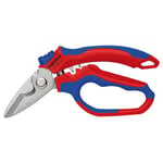KNIPEX 95 05 20 SB Angled Electricians Shears, 160mm