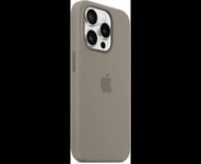 Apple Silicone Case Clay with MagSafe for Apple iPhone 15 Pro (Fyndvara)