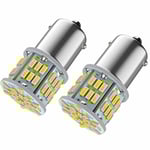 1156 Ba15s P21w LED-lampor Super Bright White 6000K - För bil, husbil, DRL-varselljus/backljus/bakdimljus/båt