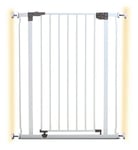 DreamBaby Liberty Xtra Tall Metal Safety Gate (Fits Gap 75-81cm) - White - Pressure Mounted