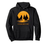 All You Need Sunset and a wolf I Love My wolf Wild Retro Pullover Hoodie