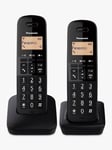 Panasonic KX-TGB612EB TWIN DECT  Big Button Digital Cordless Telephone -UK