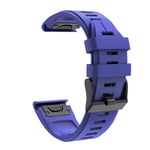 Eariy Silicone Quick Release Bracelet Compatible with Garmin Fenix 6 / Fenix 6Pro Multiple Colors, dark blue