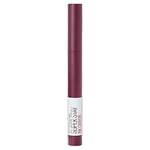 Maybelline Lipstick, Superstay Matte Ink Crayon Longlasting Dark Purple Lipstick with Precision Applicator 60 Accept A Dare