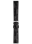 Tissot Armband Läder Svart 20/18mm T600043012