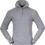 Bergans Men's Ulriken Jumper Magnesium Grey XL, Magnesium Grey