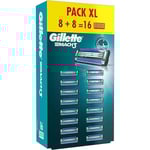 Pack XL 16 Lames GILLETTE MACH3 Recharges Rasoir Rasage Gilette Mach 3 Match 3