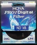 Genuine Hoya 82mm ND8 Super Thin Neutral Density Pro1 Digital MultiCoated Filter