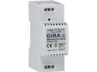 GIRA 5319 00, PS transformer, Grå, 100 - 240 V, 50 - 60 Hz, 12 V, 2 A