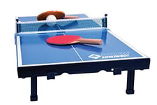 Donic-Schildkröt Mini Table de Ping-Pong, avec 2 Raquettes et 1 Balle, Pliable dans une Mallette, 838576