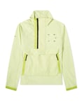 Nike Tech Pack Woven Reflective Running Pocket Half Zip Jacket Lime Size Small