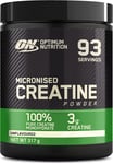 Micronised Creatine Powder, 100% Pure Creatine Monohydrate Powder for Performanc