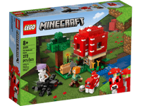 LEGO Minecraft The Mushroom House Set 21179 New & Sealed FREE POST