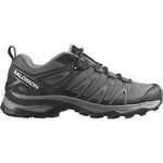 Salomon X Ultra Pioneer Aero Women's Hiking Shoes, Secure foothold, Stable & cushioned, and Extra grip, Magnet, 3.5