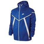 Nike Tech Hyperfuse Windrunner Veste à Capuche XL Bleu/Blanc