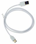 USB Type C Data Cable Usb-C Data Charging Cable White for Motorola Moto G52