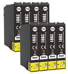8 x Black Ink Cartridge for Epson XP335 XP342 XP345 XP352 XP355 XP432 XP435