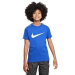 Nike Boy's Short Sleeve T-Shirt B NSW Repeat SW SS Tee, Game Royal/Game Royal/White, DZ5628-480, XS