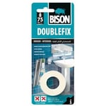 Dubbelsidig tejp Bison 1493045 Double Fix; 19 mm; 1,5 m