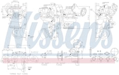 Turboaggregat Nissens - Volvo - V70, V60, Xc60, V40, Xc70, V90, Xc40, S60, Xc90, S80, S90
