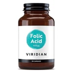 Viridian Folic Acid - 90 x 400ug Capsules