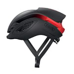 ABUS GameChanger Racing Bike Helmet - Aerodynamic Cycling Helmet with Optimal Ventilation for Men and Women - Movistar 2020, Black Red, Size M