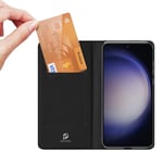 Dux Ducis Samsung Galaxy S23 FE Slimmat mobilfodral, svart