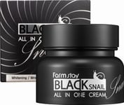 Farmstay_Black Snail All In One Cream All-In Face Cream With Snail Mucus 75Ml