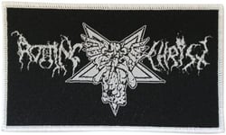 Rotting Christ - Demon Logo (7 X 12 Cm) Patch/Jakkemerke