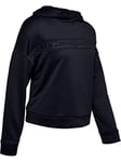 Under Armour Women Tech Terry Hoody Long-sleeve Shirt - Black/ (001), Small