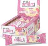 PhD Nutrition Smart Protein Bar High Protein Low Sugar Protein Snacks Pack of 12