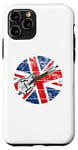 iPhone 11 Pro Mandolin UK Flag Mandolinist Britain British Musician Case