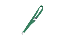 Nyckelhängare textil halsband Durable 20 mm grön - (10 st.)