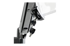 StarTech.com VESA Mount Adapter for Tablets 7.9 to 12.5in - Up to 2kg (4.4lb) - 75x75/100x100 VESA Patterns - Universal Anti-Theft Tablet VESA Mount Clamp - Secure Tablet Mount - Black monteringssats - för surfplatta - svart